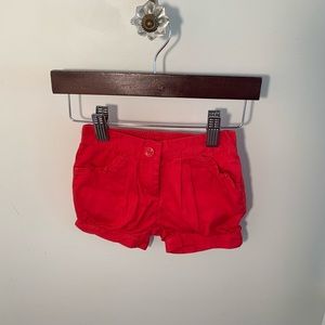 Janie and Jack Red Shorts